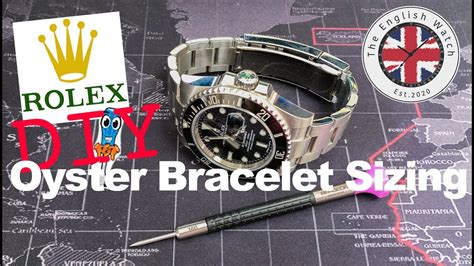 submariner bracelet link removal